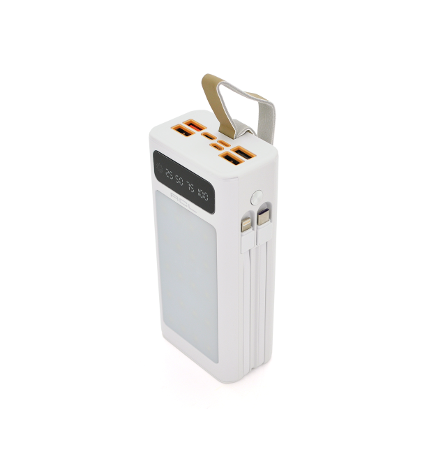 Powerbank ACL PW-85 30000mAh, LIGHTER, Type-C + Lighting, WHITE, Box