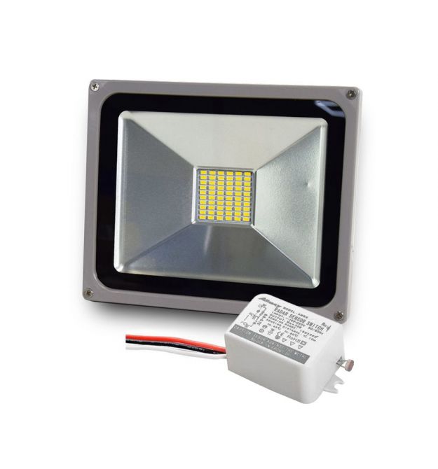 Комплект LED-прожектор Lightwell LW-30W-220 + Датчик движения с сенсором освещенности AMRS