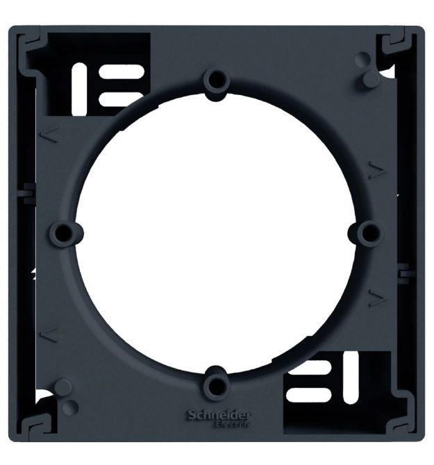 Коробка для наружного монтажа 1-постовая антрацит Schneider Electric Asfora EPH6100171