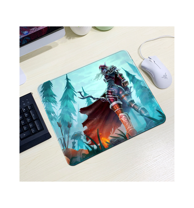 Килимок 240*220 тканинний DOTA2 Sylvana, товщина 2 мм, OEM