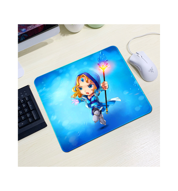 Килимок 240*220 тканинний DOTA2 Crystal Maiden Arcana, товщина 2 мм, колір Blue, OEM