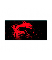 Килимок 300*700 тканинний Red Dragon з боковою прошивкою, товщина 2 мм, Black, Пакет