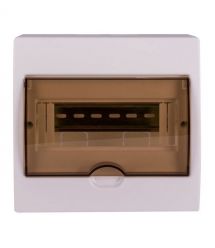 Корпус пластиковый 8-модульный навесной Enext e.plbox.stand.n.08k