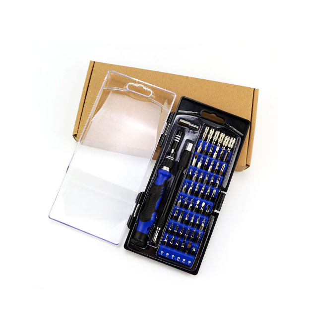 Викрутка з набором насадок 58-in-1, довжина тримача 88 мм, Box