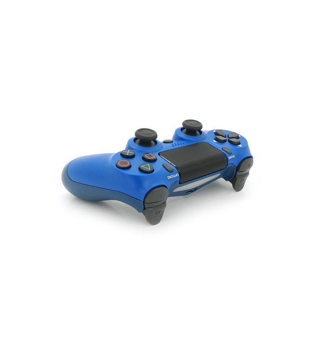 Геймпад Brazzers бездротовий для PS4 Wireless DUALSHOCK 4, роз&aposєм для навушників, LED light bar, Blue, 3.7V, 600mAh, Blister