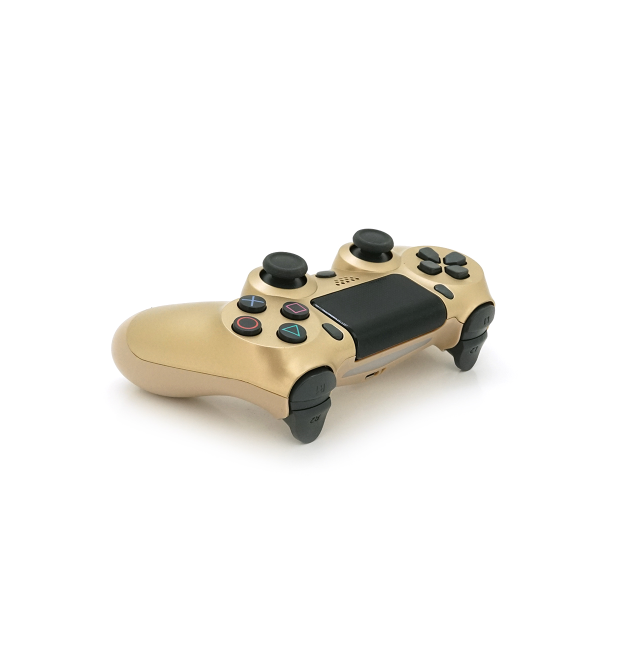 Геймпад Brazzers бездротовий для PS4 Wireless DUALSHOCK 4, роз&aposєм для навушників, LED light bar, Gold, 3.7V, 600mAh, Blister