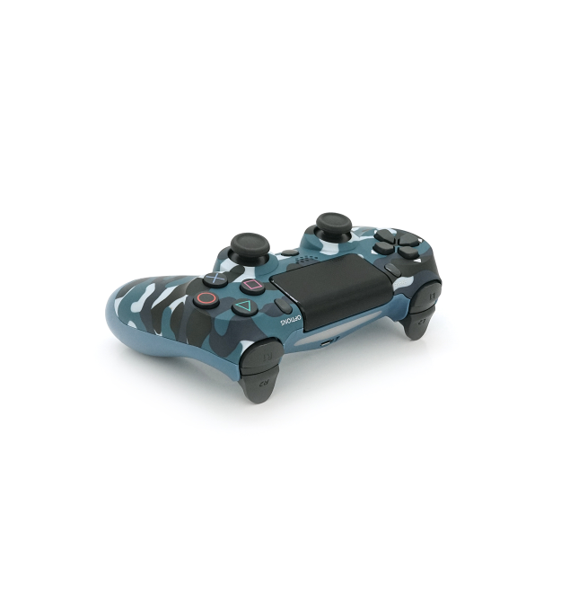 Геймпад Brazzers бездротовий для PS4 Wireless DUALSHOCK 4, роз&aposєм для навушників, LED light bar, Blue, 3.7V, 600mAh, Blister