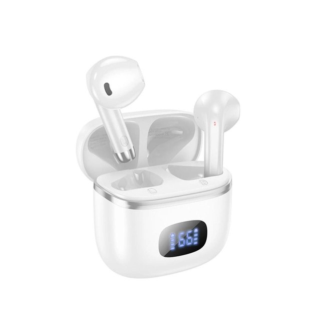 Навушники Bluetooth HOCO EQ1, White, Кейс