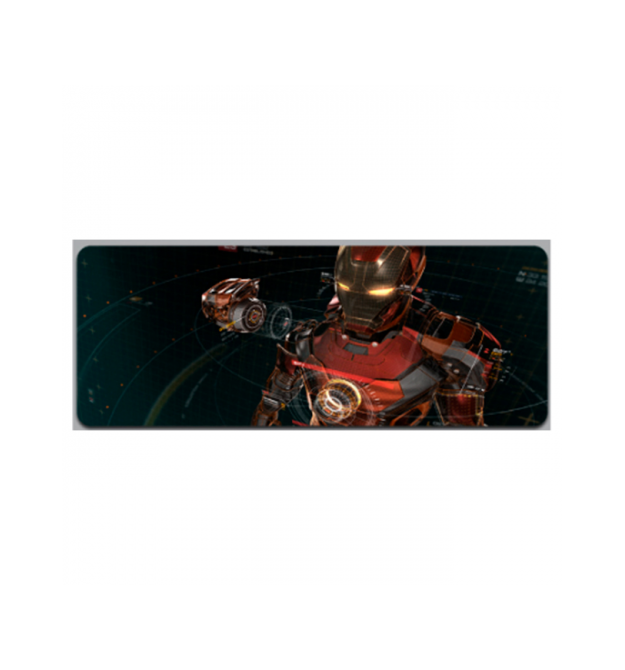 Килимок 300*800 тканинний Iron Man 25 з боковою прошивкою, товщина 2 мм, Пакет