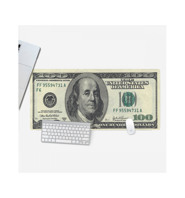 Килимок 300*800 тканинний DOLLAR з боковою прошивкою, товщина 2 мм, Пакет