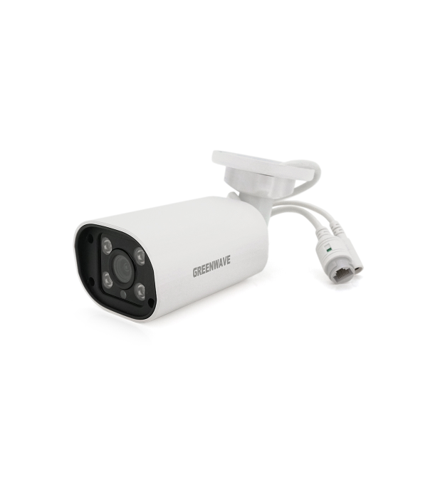 5MP Циліндрична камера з LED підсвічуванням GW IPC52B5MP50 2.8mm POE