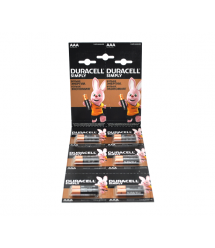 Батарейка лужна DURACELL LR03 (ААА) MN2400, 12шт в блістері, ціна за блістер