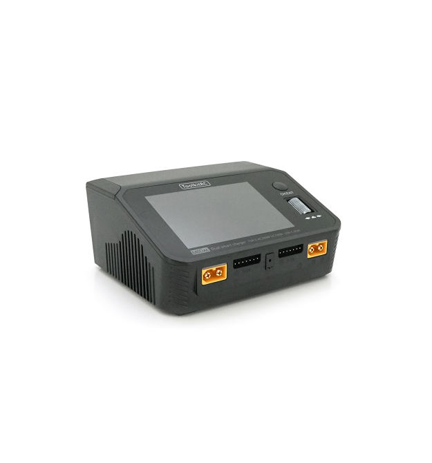 Зарядний пристрій ToolkitRC M6DAC два канала по 350Вт, тип АКБ LiPo, LiHv, Li-ion, NiMh, LiFe, Pb, USB iнтерфейс, XT60, вхiд 7-2