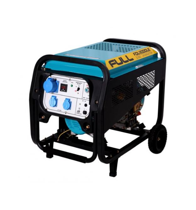 Генератор ДИЗЕЛЬНИЙ Full FDL9000LE 6.8 кВт (8,5 KVA), однофазний 220V, 50Hz, об&aposєм 12,5л