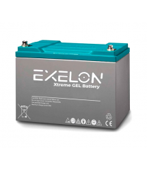 Акумуляторна батарея EXELON 100-12 GEL 12V 100 Ah (330 x 173 x 218), 30.4 kg Grey Q1 - 48