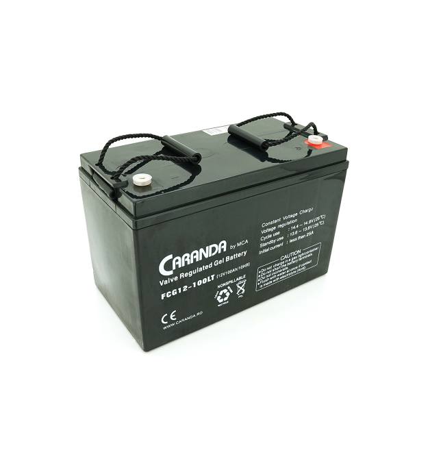 Акумуляторна батарея MCA FCG12-100LT GEL 12 V 100 Ah (331 x 174 x 214), 30,7 kg