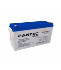 Акумуляторна батарея PANTEC 150-12 GEL 12V 150 Ah (483 x 170 x 238), 43.6 kg Grey Q1 - 48