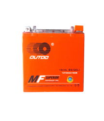 Мотоакумулятор OUTDO (Maxion) YB 30L-BS GEL, 12V 30Ah (166 х 126 х 176), Orange, Q2