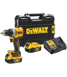 Дрель-шуруповёрт аккумуляторная бесщёточная ударная DeWALT DCD805P2T