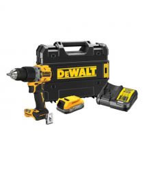 Дрель-шуруповёрт аккумуляторная бесщёточная ударная DeWALT DCD805E1T