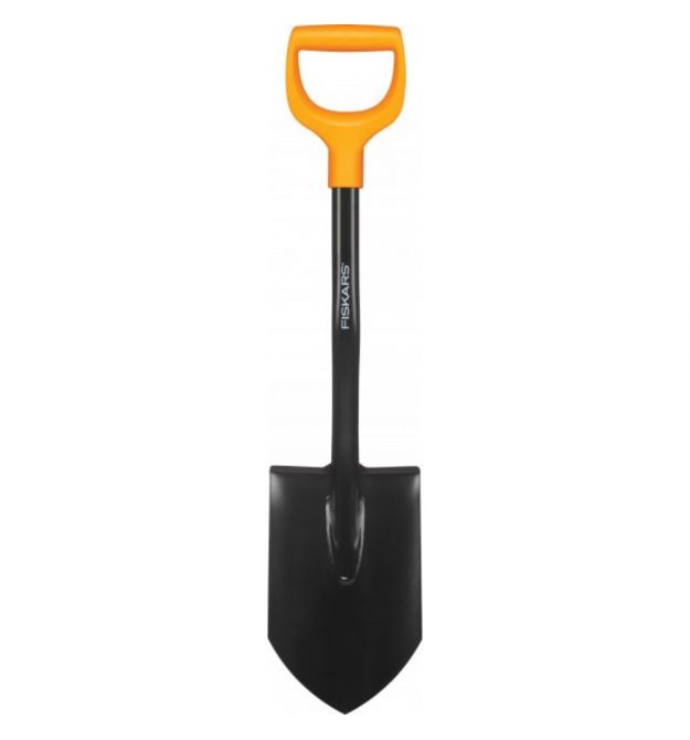 Лопата короткая Fiskars Solid 066715