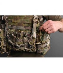 2E Tactical Плитоноска, Тип 1, с карманами для боковой защиты и подсумками, Молле, камуфляж