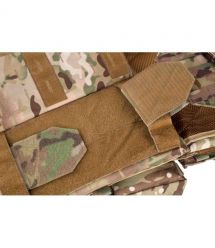 2E Tactical Плитоноска, Тип 1, с карманами для боковой защиты и подсумками, Молле, камуфляж