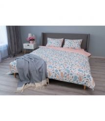 ARDESTO Плед Leonardo Bianco, 140x200см, 100% вовна, блакитний