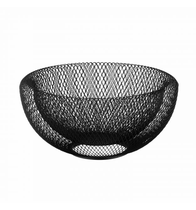Корзина Ardesto Midori 25х25х12см, металл, черный