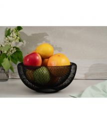 Корзина Ardesto Midori 25х25х12см, металл, черный