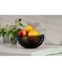 Корзина Ardesto Midori 25х25х12см, металл, черный