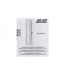 2E Gaming Тримач для VGA HERACLES ARGB SPRT-VGA, 5V, 0.3A, 1.5W, AURA 3 pin, Aluminum, Black