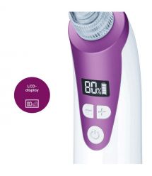 Beurer Масажер для обличчя вакуумний, акумулятор, USB, вага-0.15кг, 3 режими, білий