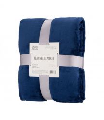 ARDESTO Плед Flannel, 160х200 см, 100% поліестер, синій