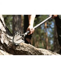 2E Tactical Лопата-мультитул тактична Mahura Steel Gray розбірна, 23в1, з сумкою у комплекті, 107 см макс., 1.5 кг