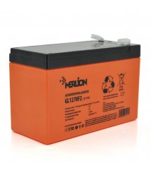 Аккумуляторная батарея MERLION GL1270F2 12 V 7Ah ( 150 x 65 x 95 (100) 2,1 кг Orange Q10