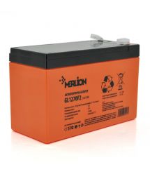 Аккумуляторная батарея MERLION GL1270F2 12 V 7Ah ( 150 x 65 x 95 (100) Orange Q10 - 480