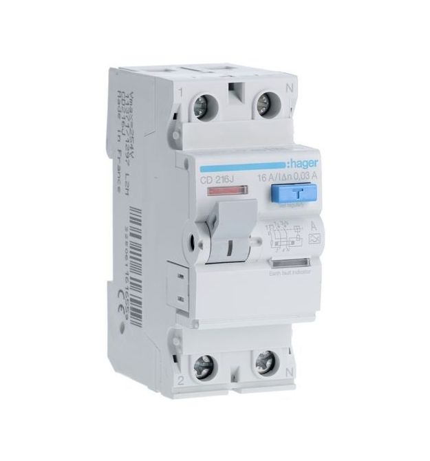 ПЗВ 2P 6kA 16A 30mA A