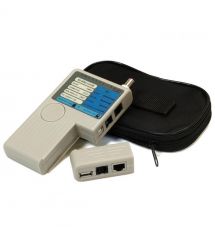 Тестер кабельний RJ-45, RJ-12, USB та BNC