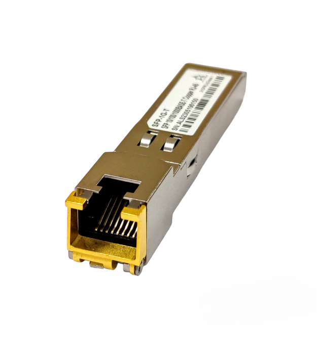 Модуль SFP 10-100-1000BASE-T Copper RJ-45