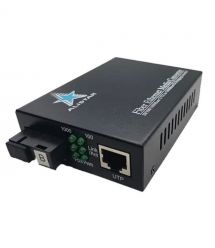 Медіаконвертер 10-100-1000BASE -T 1000BASE-LX 1SM WDM SC 20KM TX1550-RX1310nm