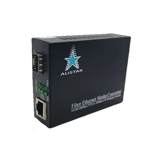 Медіаконвертер 10-100-1000BASE-T to SFP Slot 1000Base-SX-LX External Power Supply