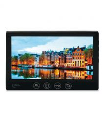 Комплект видеодомофона Light Vision: видеодомофон 7" AMSTERDAM FHD Black и видеопанель 2Mp White