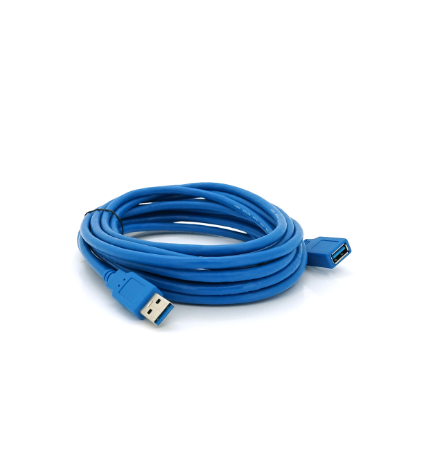 Подовжувач USB 3.0 AM - AF, 5.0m, Blue, пакет