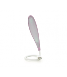 Ліхтарик гнучкий LED USB, 14Led, Good Quality, Pink, Blister