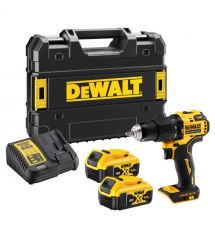 Дрель-шуруповерт аккумуляторная бесщёточная ударная DeWALT DCD709P2T