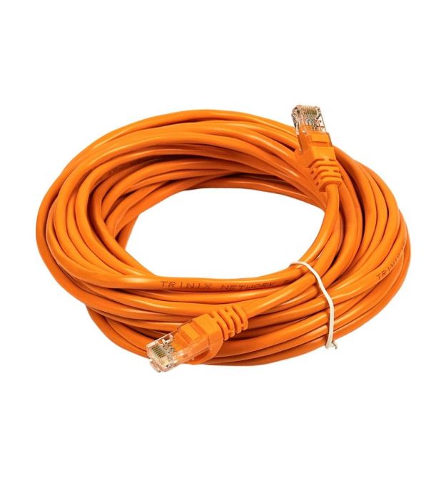 Патч-корд сетевой Trinix UTP, RJ-45, CAT.5 20m Orange