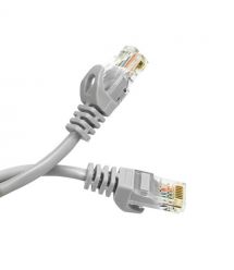 Патч-корд мережевий Trinix UTP, RJ-45, CAT.5 0.3m Gray