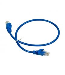 Патч-корд мережевий Trinix UTP, RJ-45, CAT.5 0.3m Blue