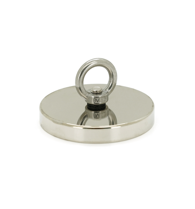 Магніт із кільцем D120, натяг 0-480 кг